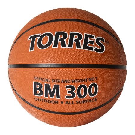 Купить Мяч баскетбольный  "TORRES BM300" р.3  в Нефтекумске 