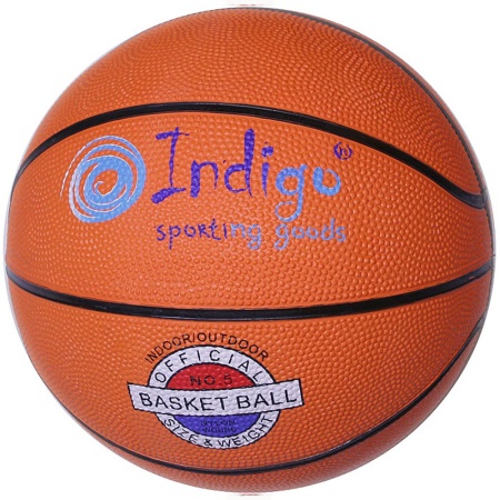 Купить Мяч баскетбольный Indigo №5 в Нефтекумске 