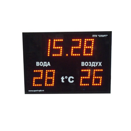 Купить Часы-термометр СТ1.13-2t для бассейна в Нефтекумске 