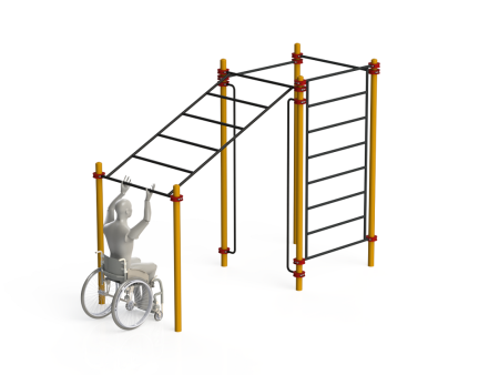 Купить Спортивный комплекс для инвалидов-колясочников WRK-D15_76mm в Нефтекумске 