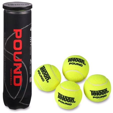 Купить Мяч для большого тенниса Teloon 828Т Р4  (4 шт) в Нефтекумске 