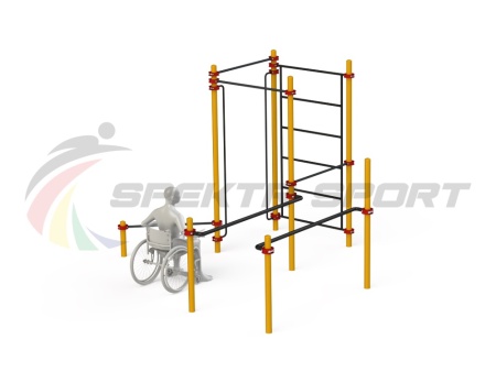 Купить Спортивный комплекс для инвалидов-колясочников WRK-D18_76mm в Нефтекумске 